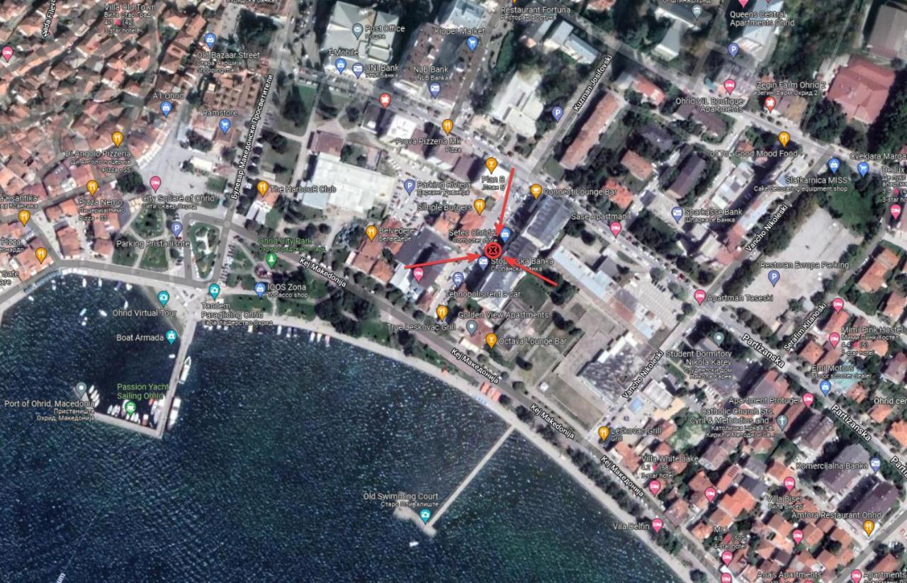 La Bella Apartments Ohrid Exteriör bild